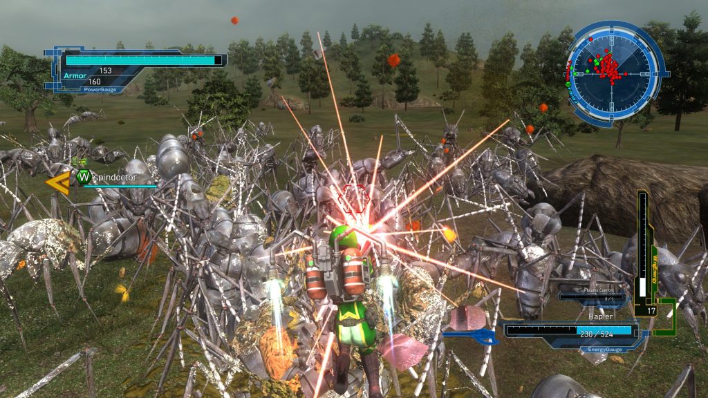earth defense force 5 and online missions track differently from offline earth defense force 5 and online missions track differently from offline