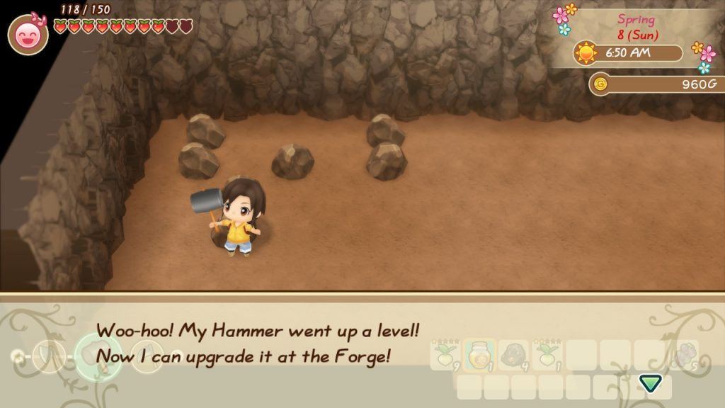 Story of Seasons: Friends of Mineral Town Tips and Tricks for Leveling
